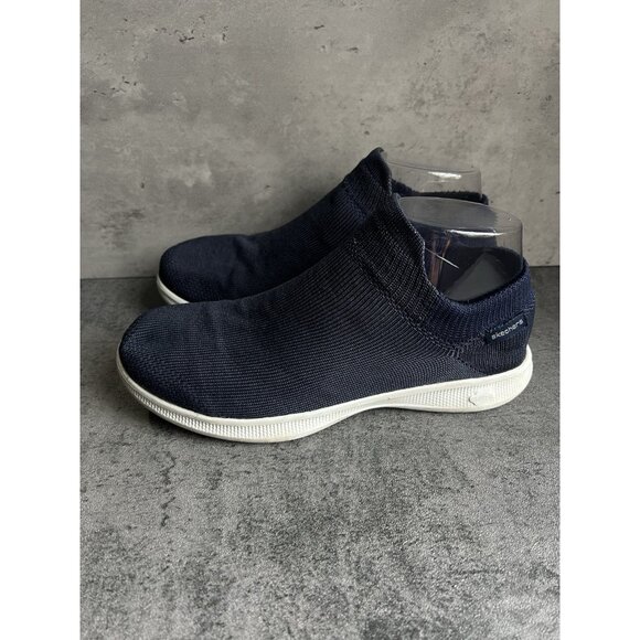 Skechers Shoes - SKECHERS Women’s Dark Blue Goga Max Knit Slip On Shoe Sneaker Size 7
